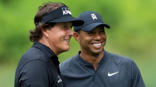 Phil Mickelson et Tiger Woods