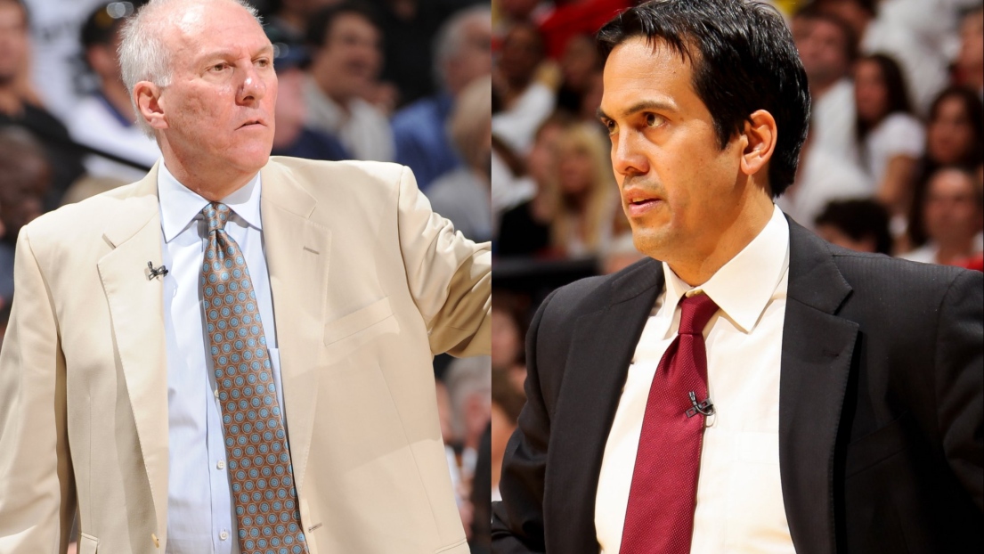 Gregg Popovich et Erik Spoelstra