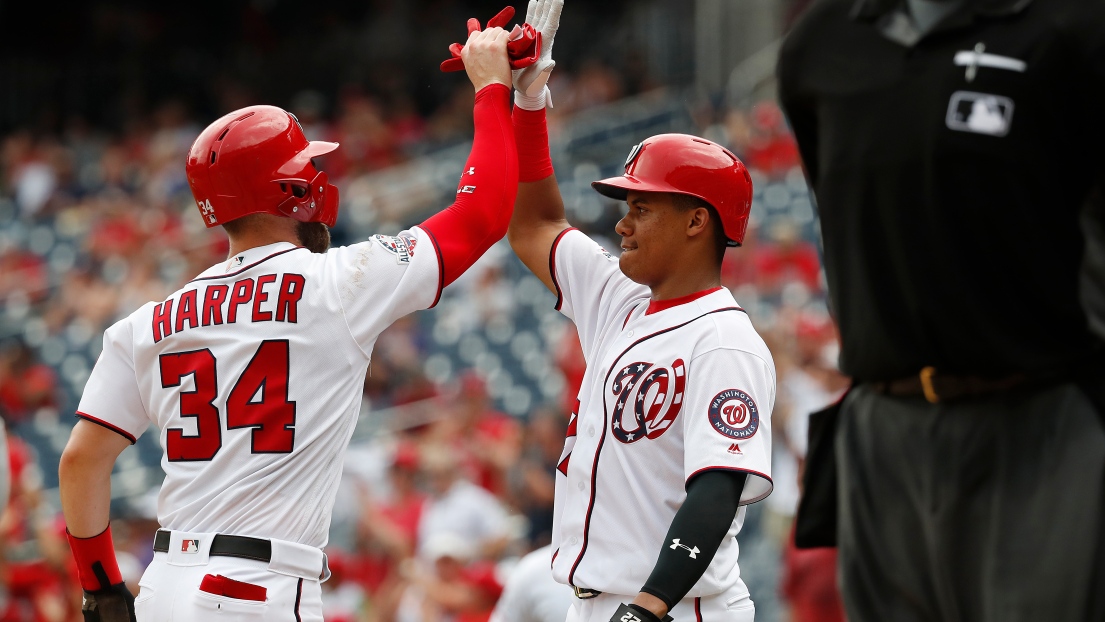 Bryce Harper et Juan Soto