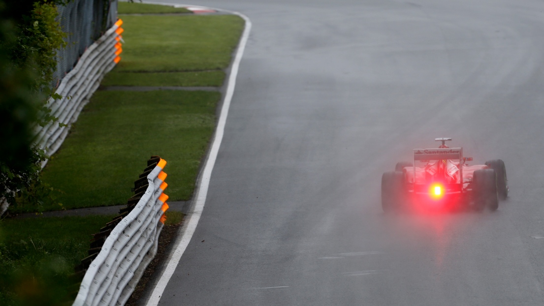 Fernando Alonso sous la pluie