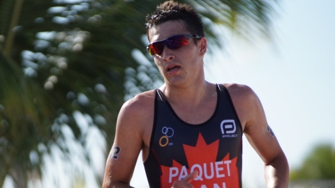 Triathlon : Paquet termine 7e à Montréal