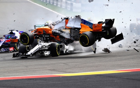 Fernando Alonso et Charles Leclerc