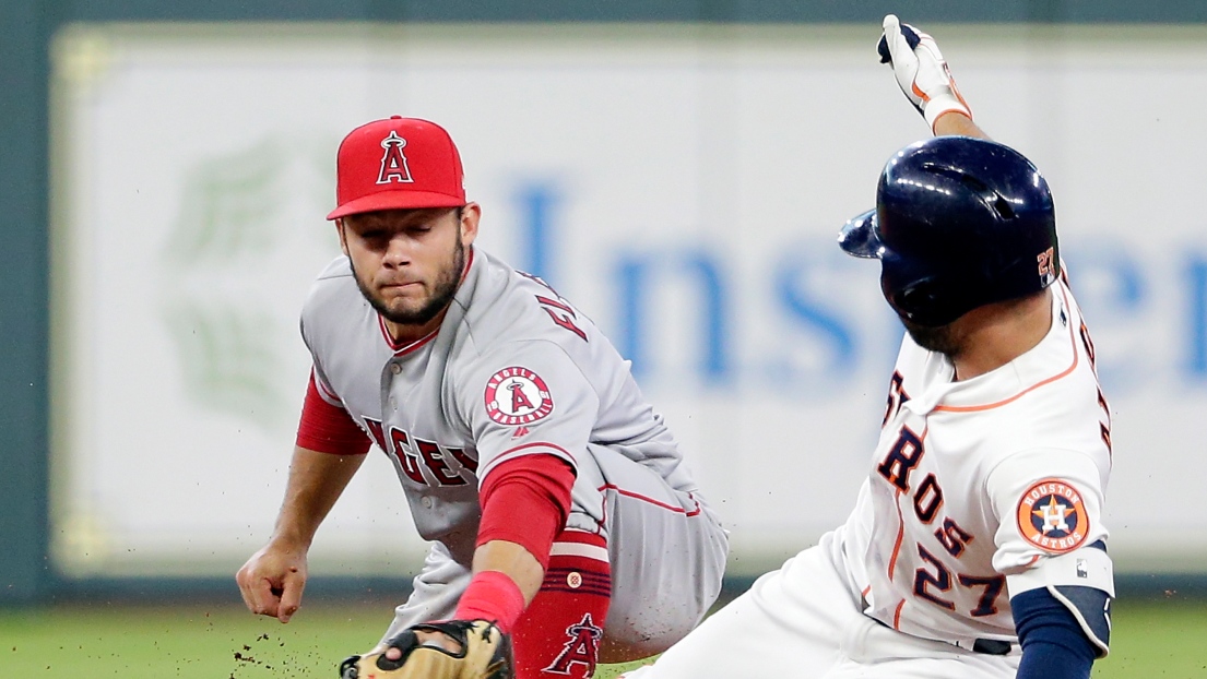 David Fletcher et Jose Altuve 