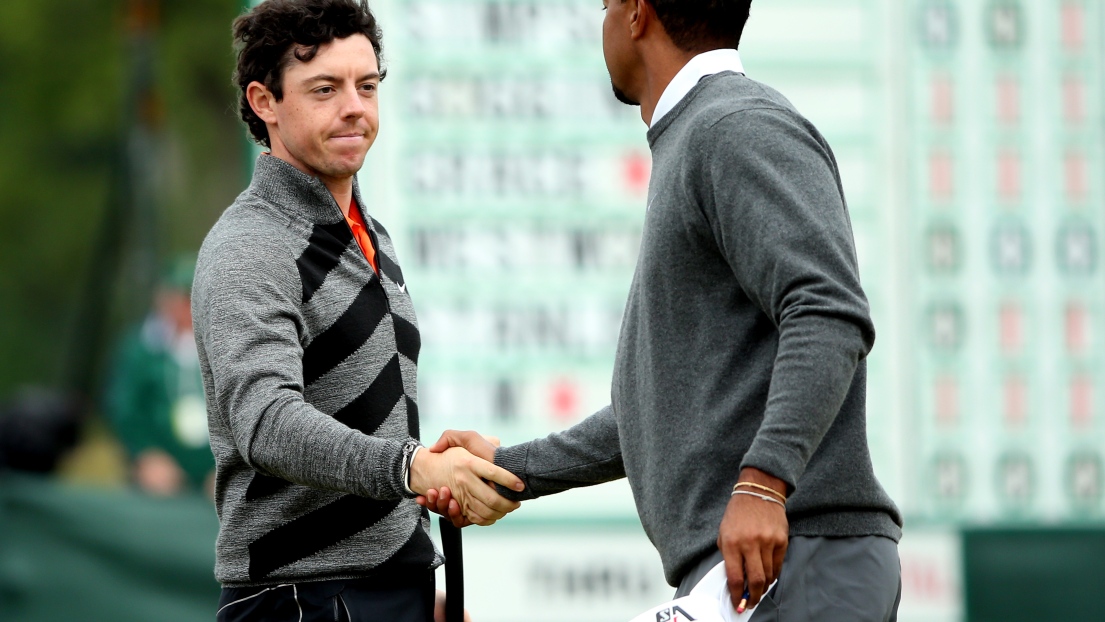 Rory McIlroy et Tiger Woods