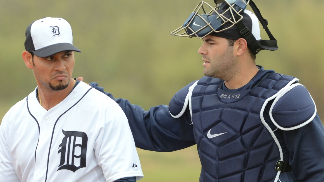 Anibal Sanchez et Alex Avila