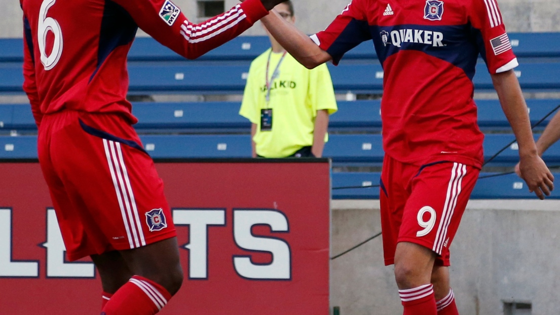 Mike Magee et Jalil Anibaba