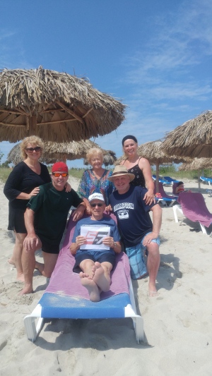Lyne Aubin, Pierrette Lemieux Aubin, Josée Aubin, Michel Letarte, Gaston Aubin, Sylvain Pronovost