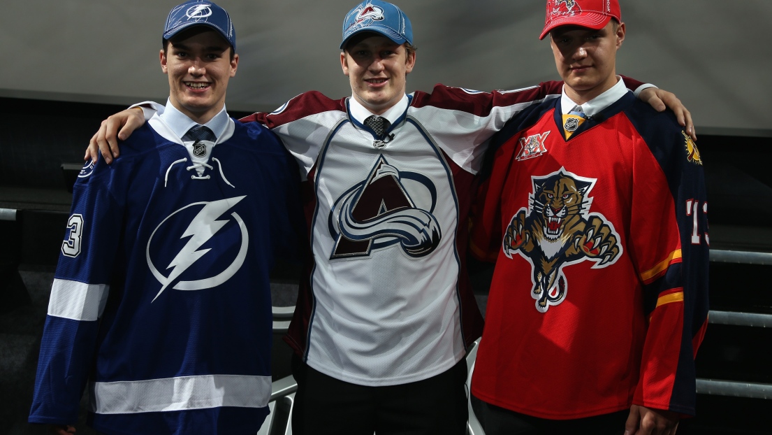 Drouin, MacKinnon et Barkov