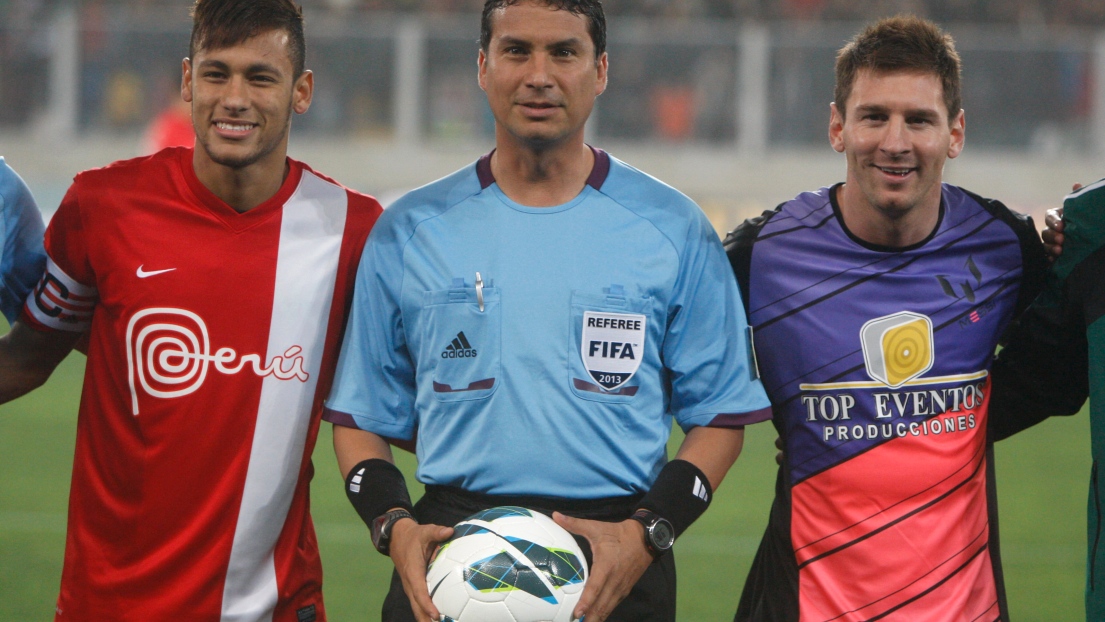 Neymar et Lionel Messi