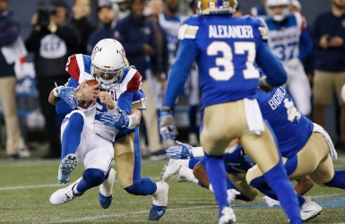 Les Alouettes ne peuvent se relever à Winnipeg