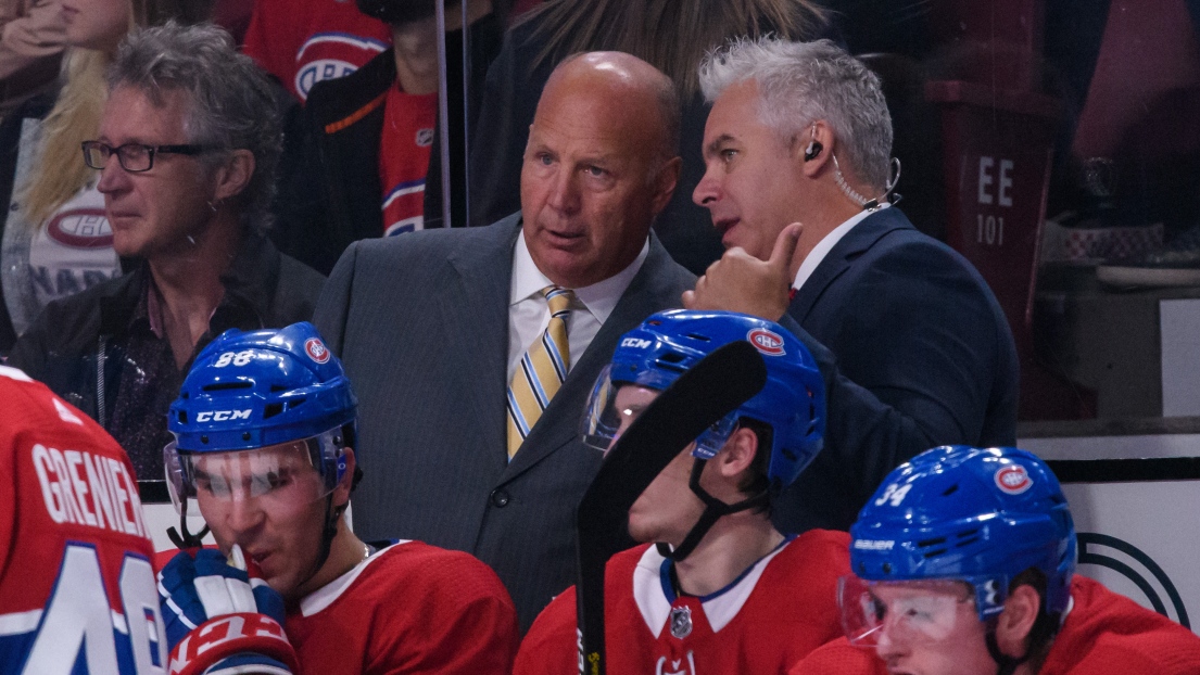 Claude Julien et Dominique Ducharme