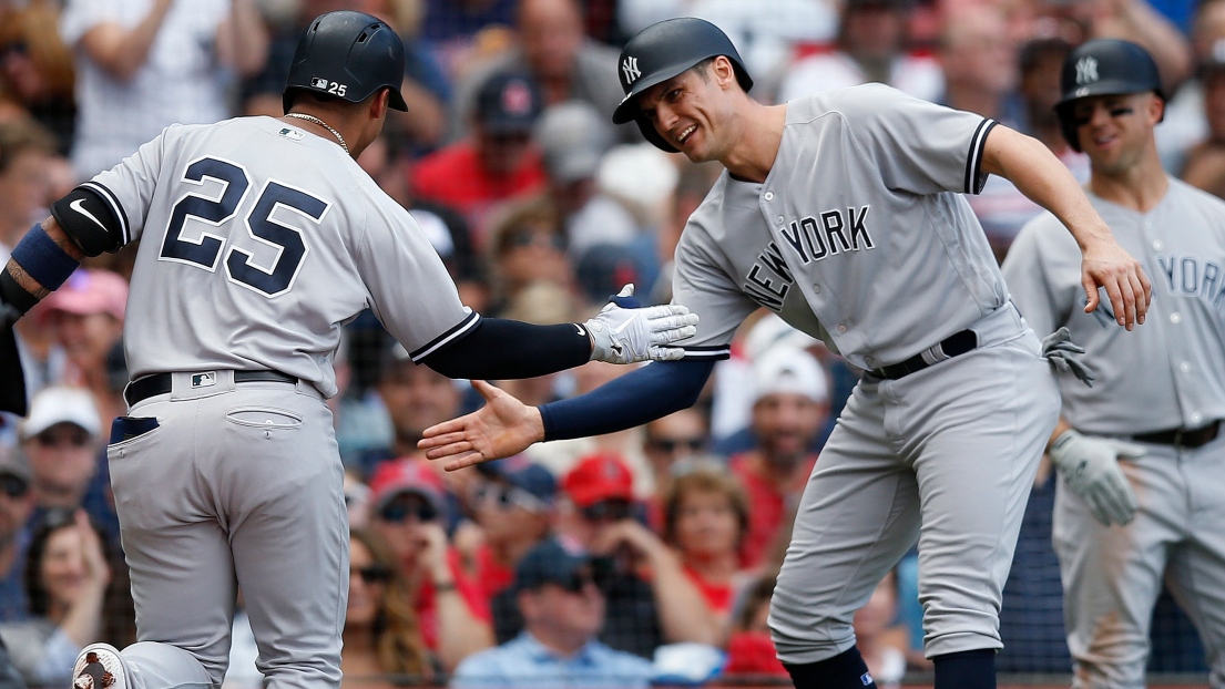 Gleyber Torres et Greg Bird