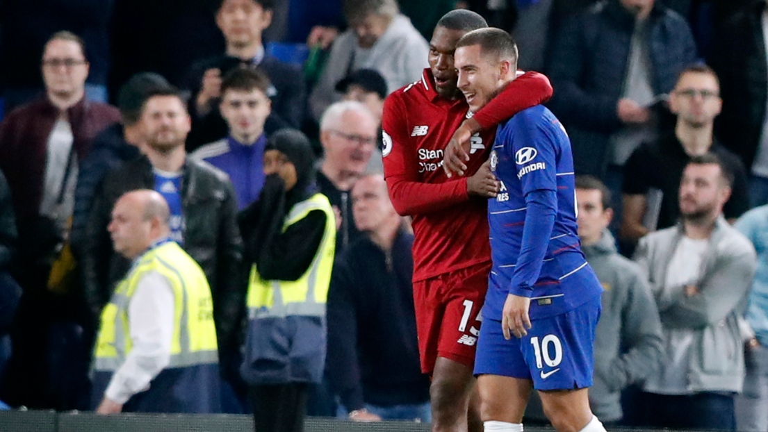 Daniel Sturridge et Eden Hazard