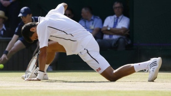 Des fautes inhabituelles pour Djokovic