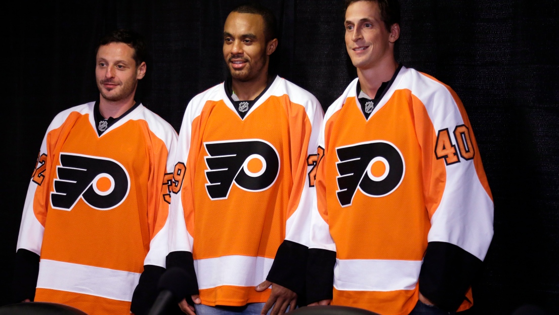 Mark Streit, Ray Emery et Vincent Lecavalier