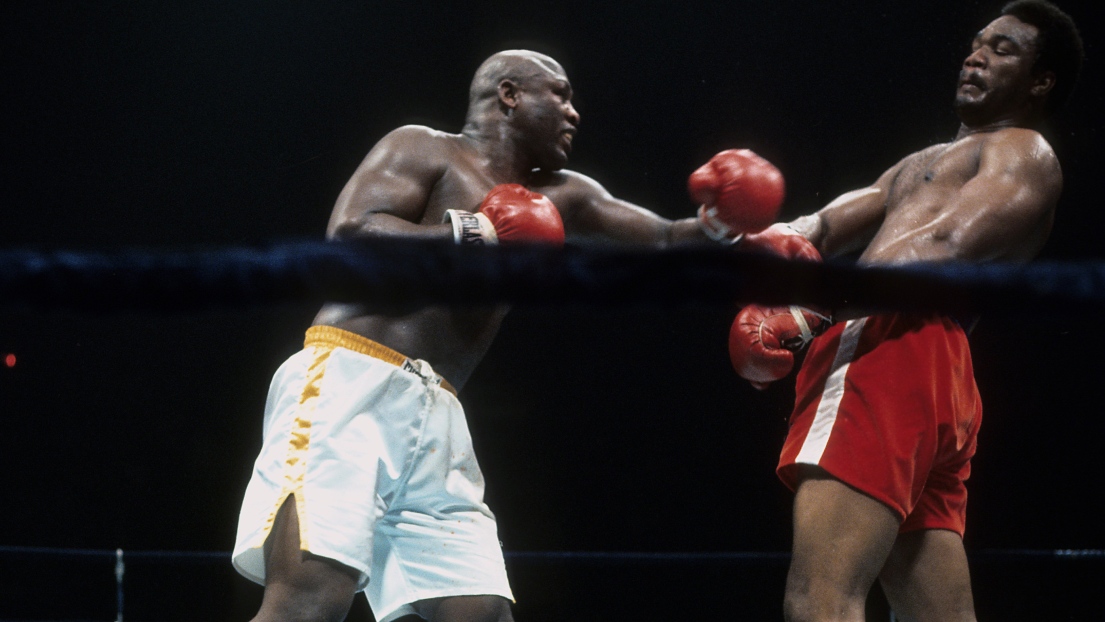 George Foreman et Joe Frazier