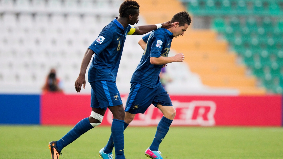 Florian Thauvin et Paul Pogba