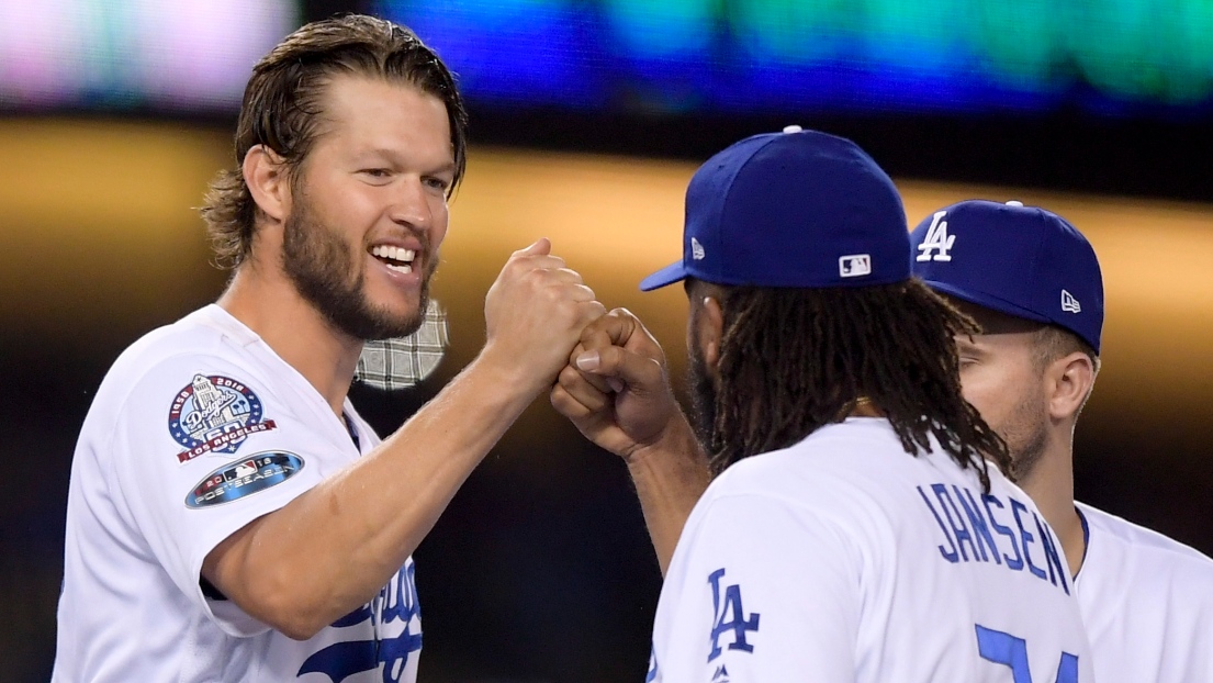 Clayton Kershaw et Kenley Jansen