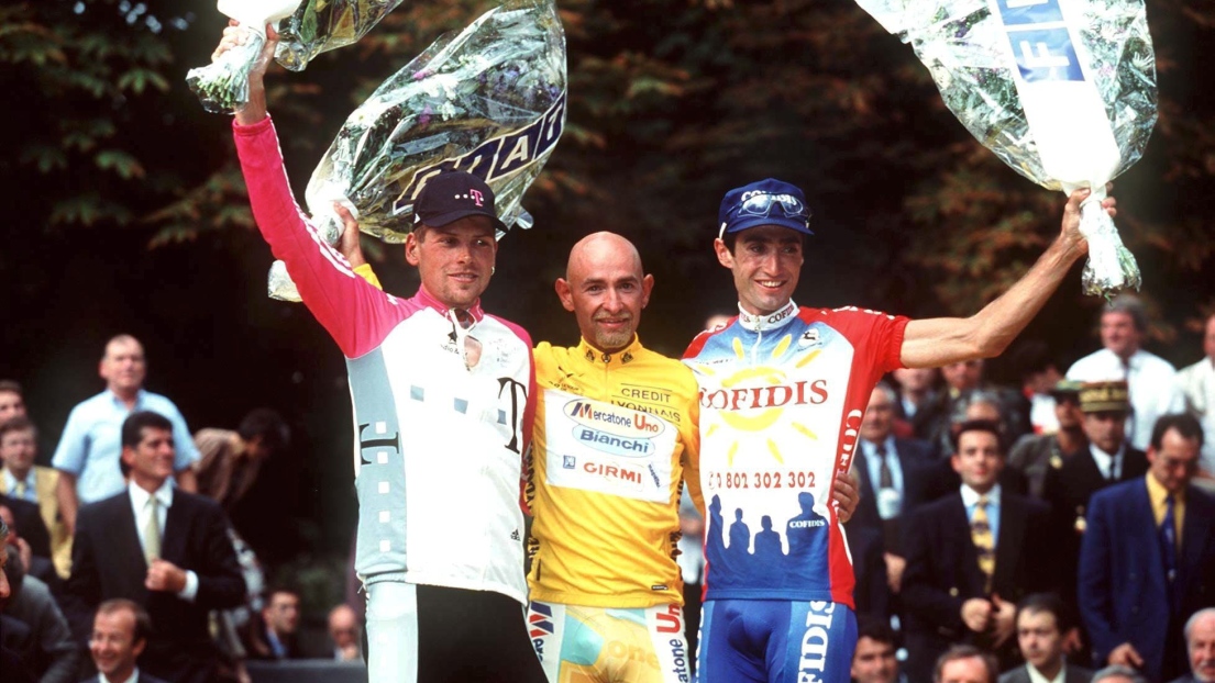 Jan Ullrich, Marco Pantani et Bobby Julich