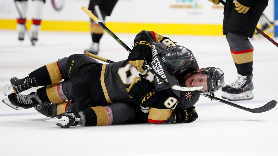 Jonathan Marchessault et Erik Haula