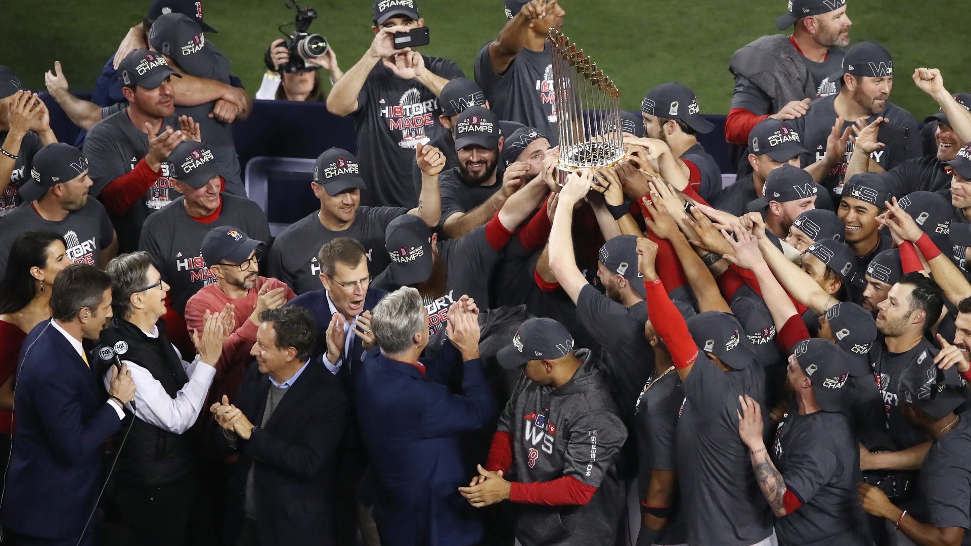 Les Red Sox de Boston sont champions de la Série mondiale