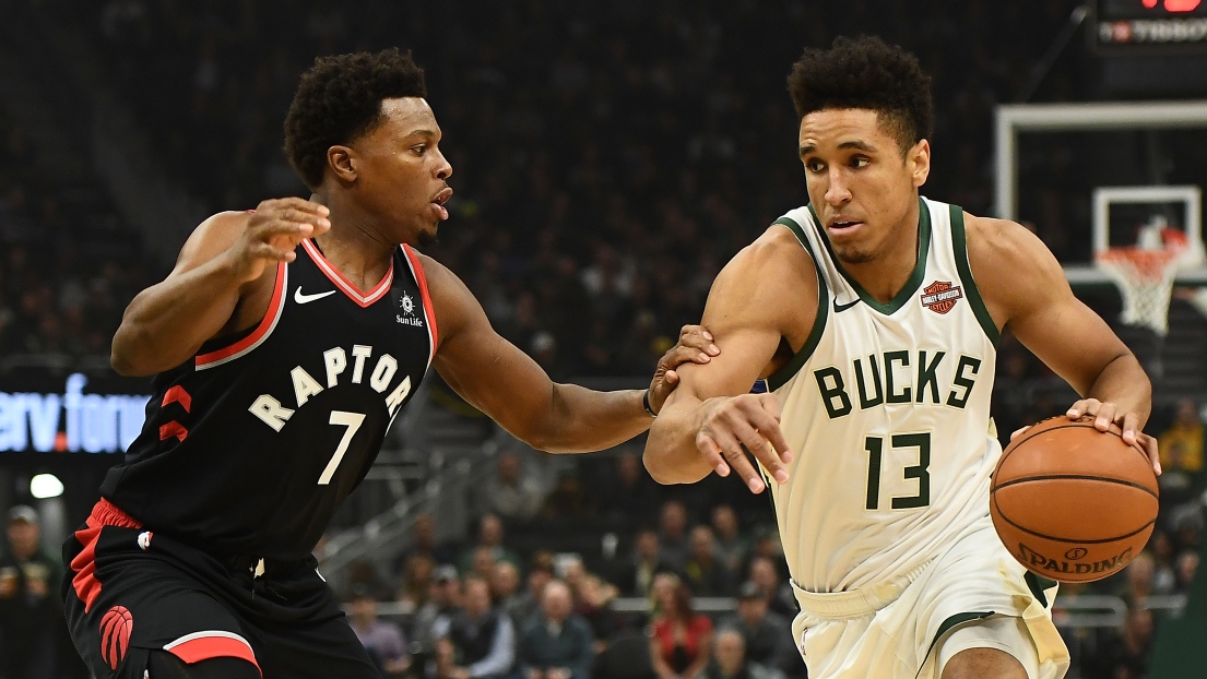 Malcolm Brogdon et Kyle Lowry