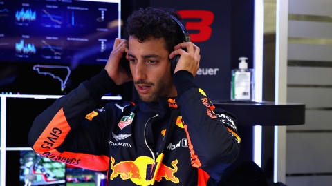 Daniel Ricciardo de retour avec Red Bull