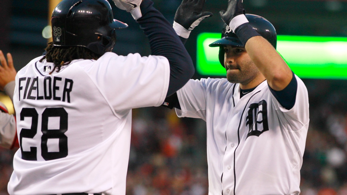 Prince Fielder et Alex Avila