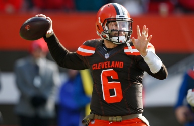 Baker Mayfield a lancé quelques ballons