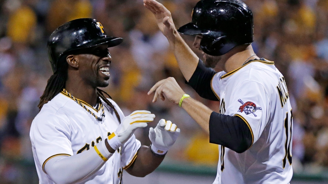 Andrew McCutchen et Jordy Mercer