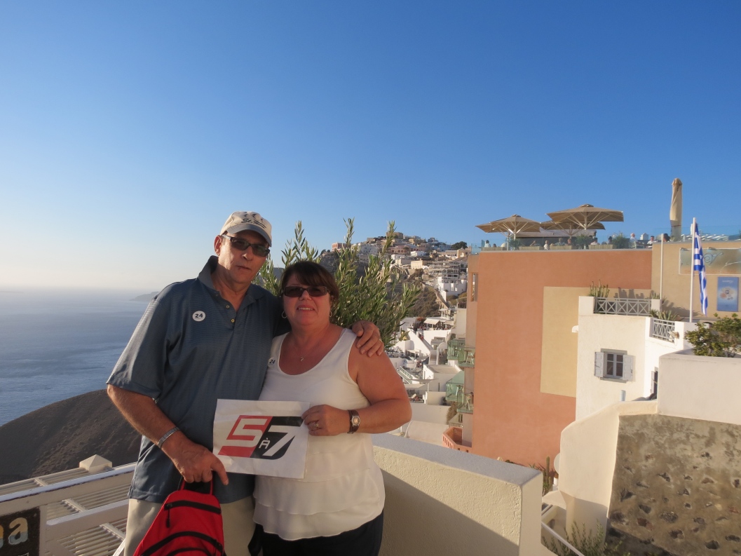 Sylvette et Michel Bastien Grèce