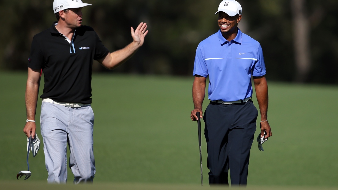 Keegan Bradley et Tiger Woods