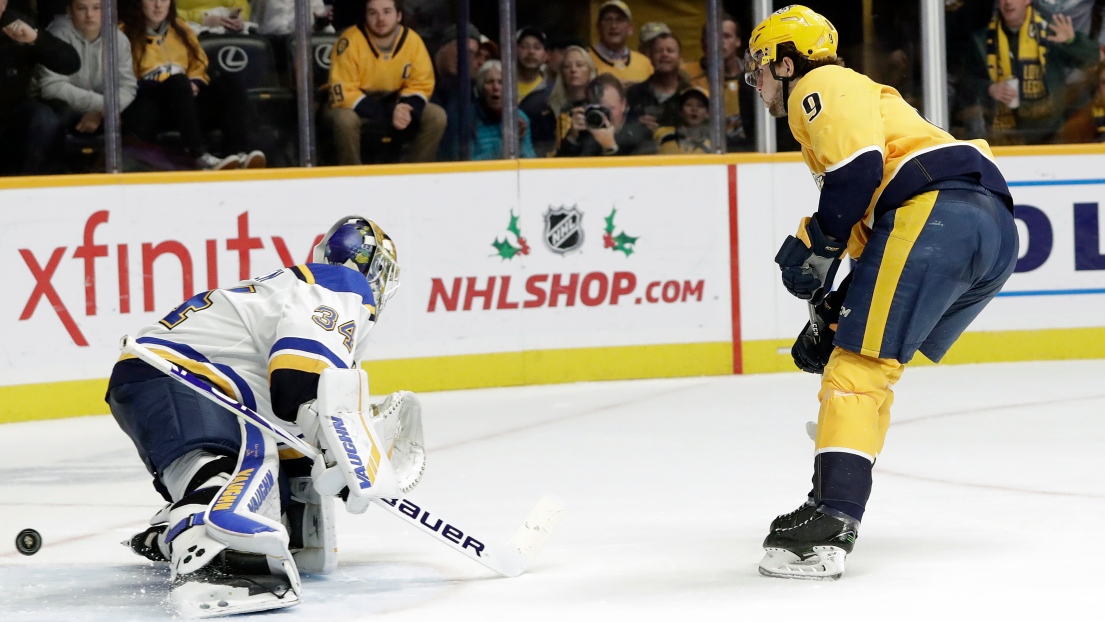  Jake Allen et Filip Forsberg 