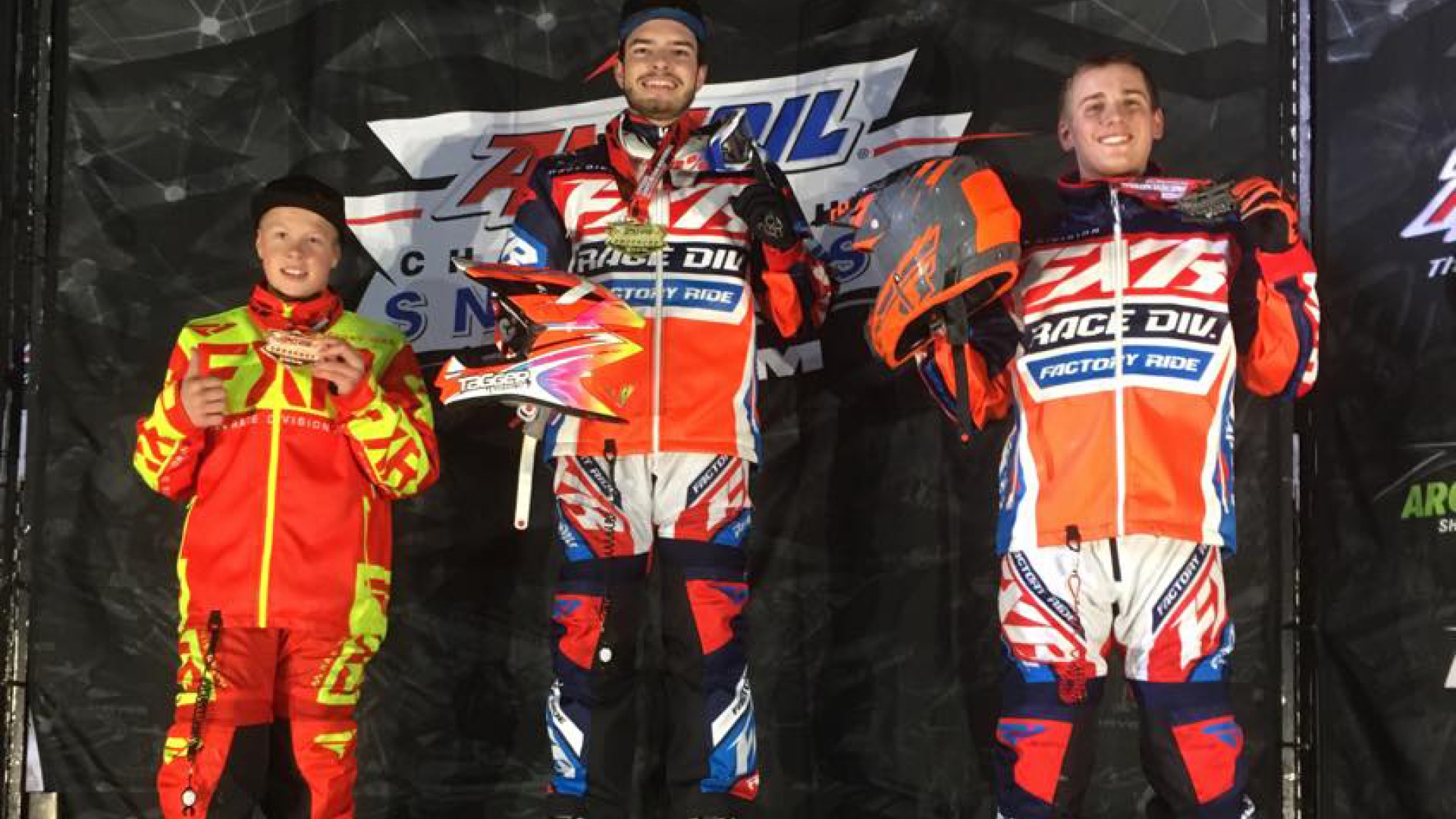 William St-Laurent et Jordan se sont partagé le podium aujourd'hui à Duluth