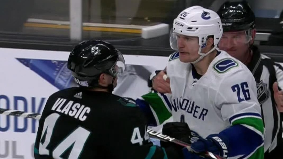 Marc-Édouard Vlasic et Antoine Roussel