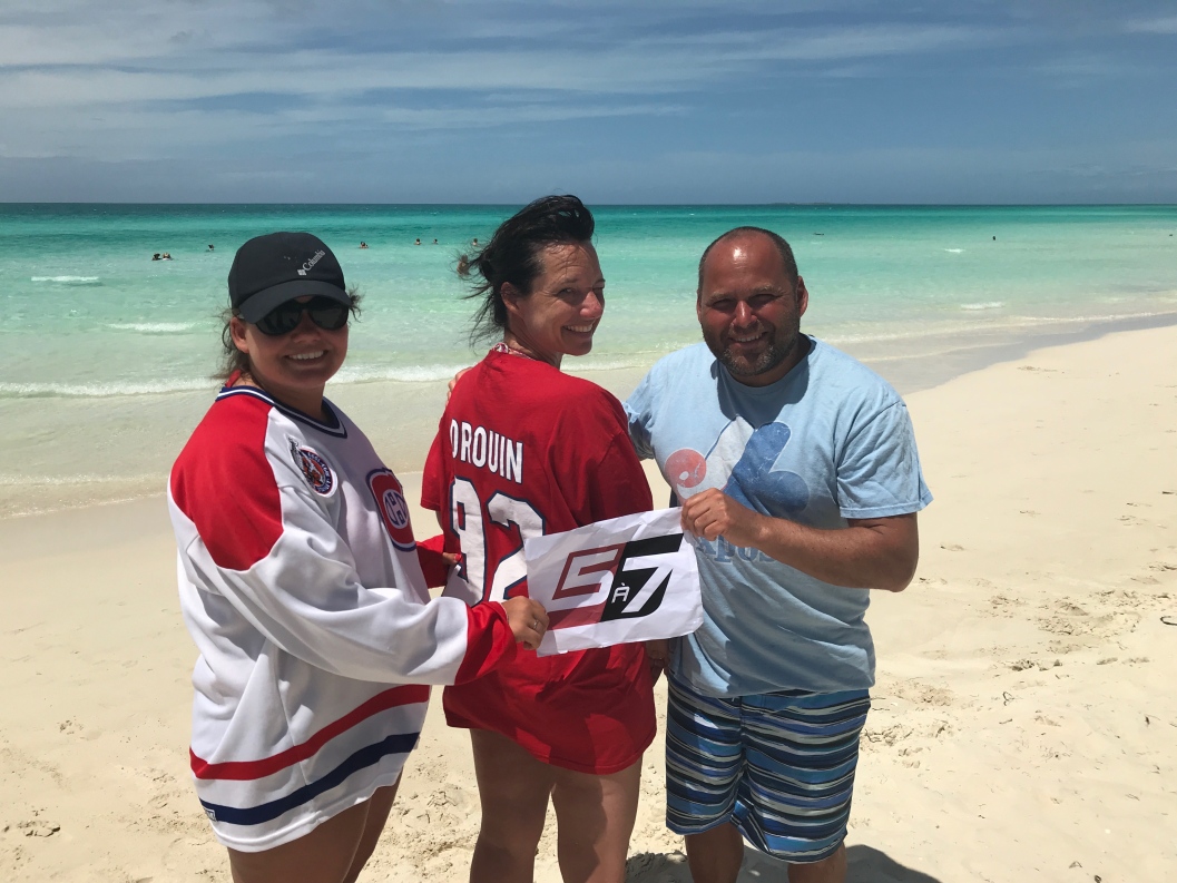 Laurence Vigneault, Sophie Drouin, Richard Vigneault Cuba