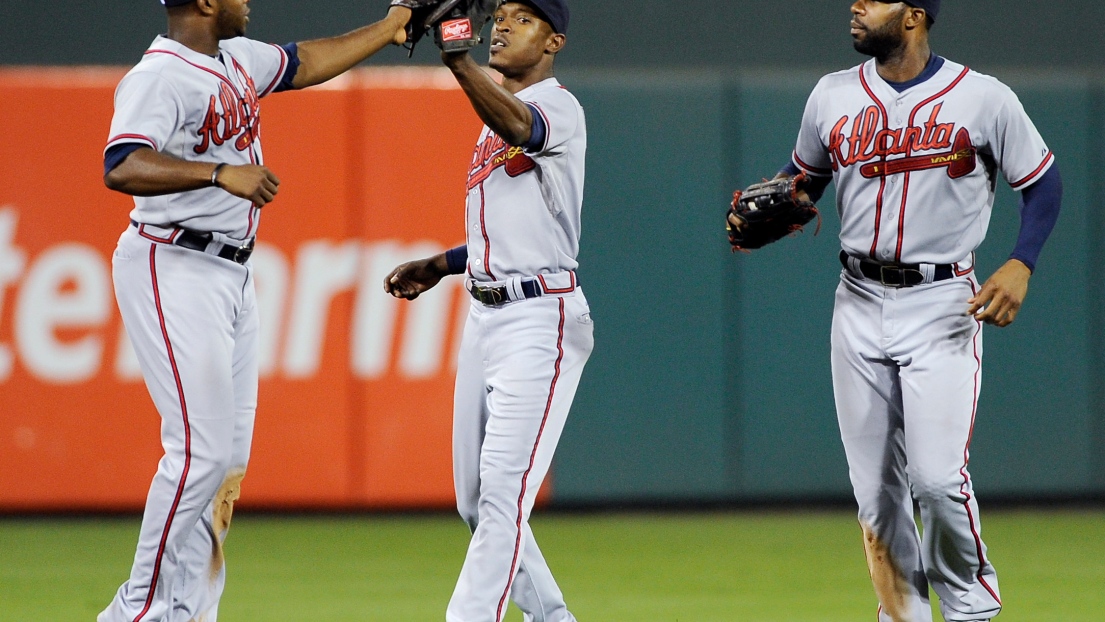 Justin Upton, B.J. Upton et Jason Heyward