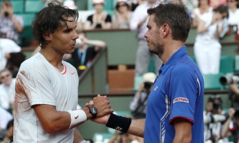 Rafael Nadal et Stanislas Wawrinka