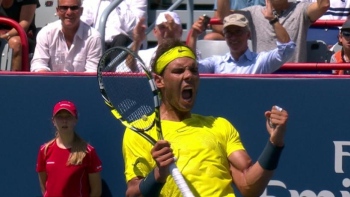 Nadal brille sur le central