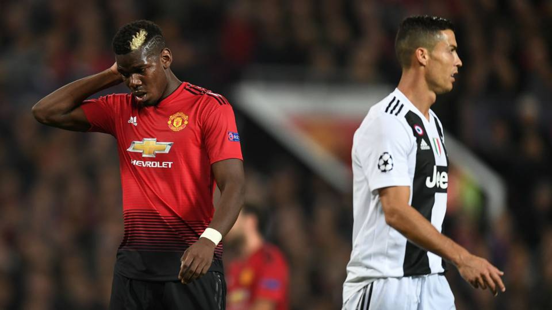 Manchester United, Juventus Turin-Les défaites de la soirée