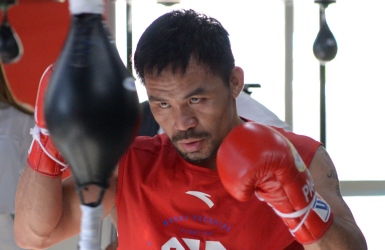 Manny Pacquiao décourage son fils de boxer