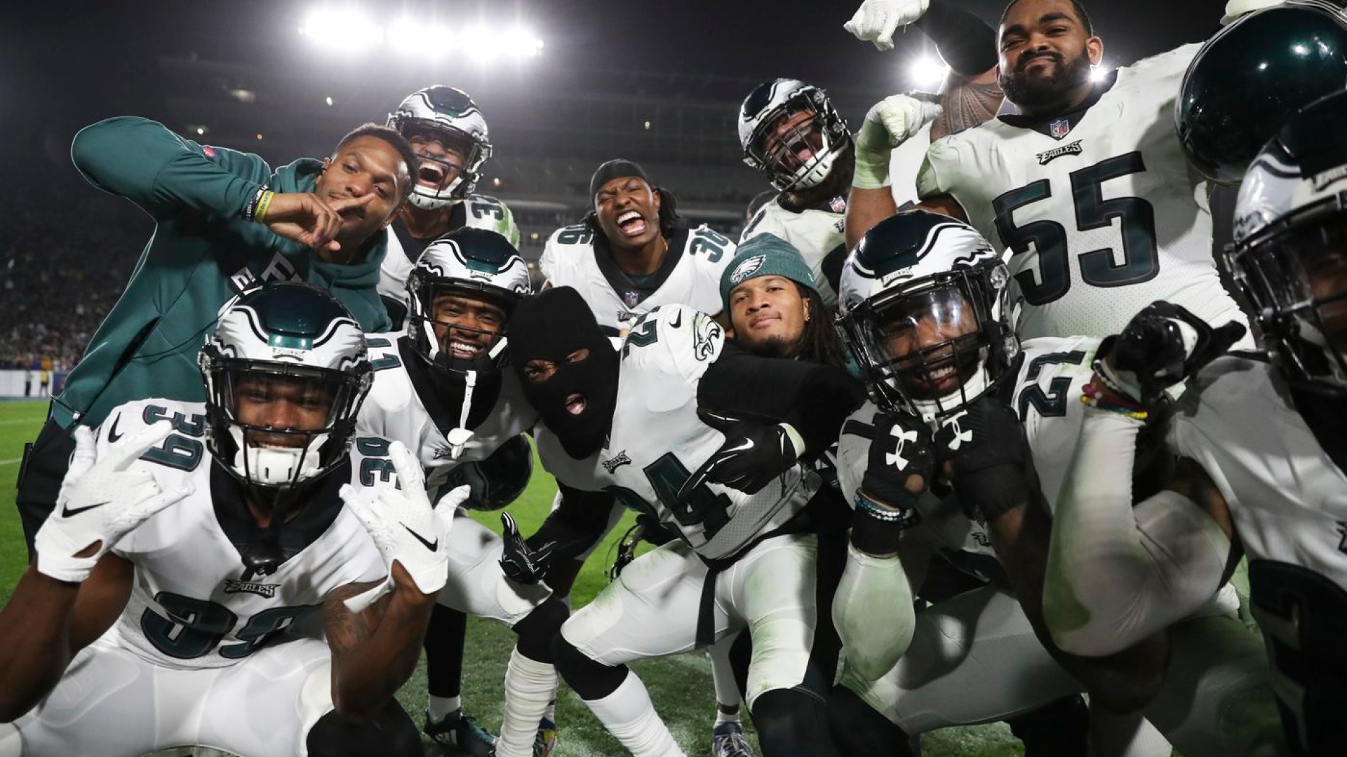 Les Eagles ont surpris les Rams, 30-23.