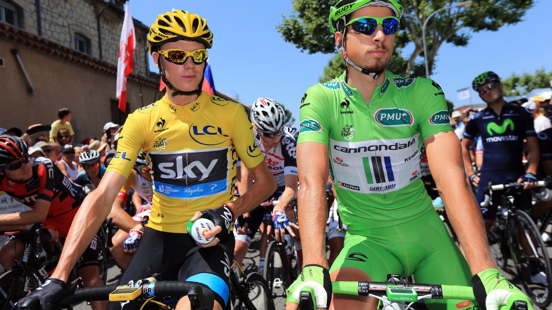 Chris Froome et Peter Sagan