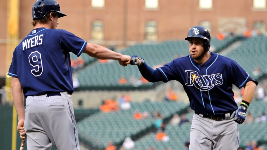 Will Myers et Evan Longoria