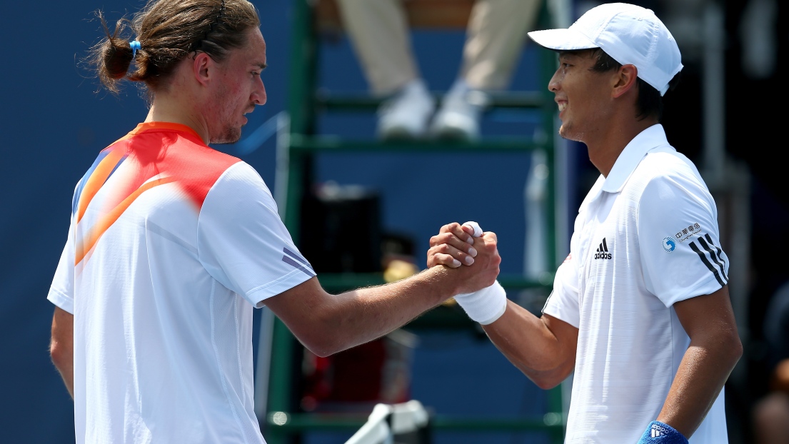 Alexandr Dolgopolov et Yen-Hsun Lu