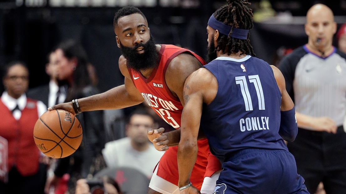 James Harden et Mike Conley