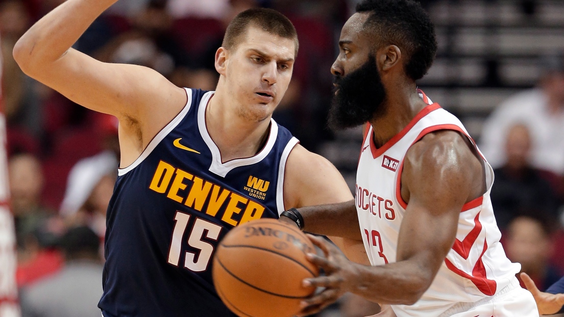 Nikola Jokic et James Harden