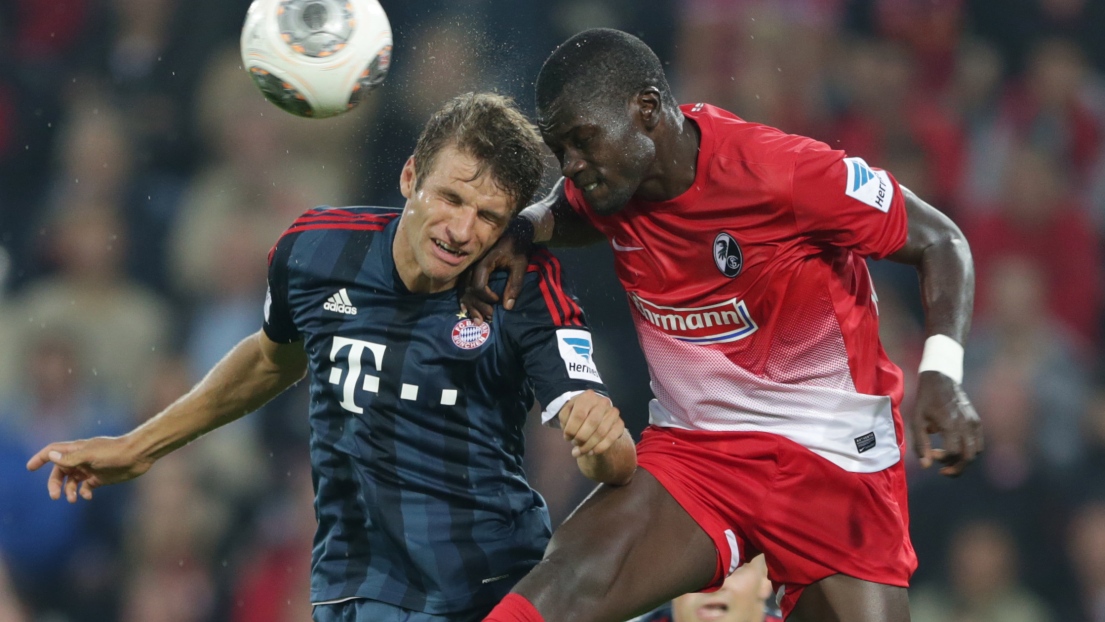 Thomas Müller et Fallou Diagne