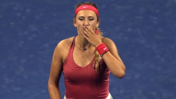 Azarenka s'amuse avec son adversaire