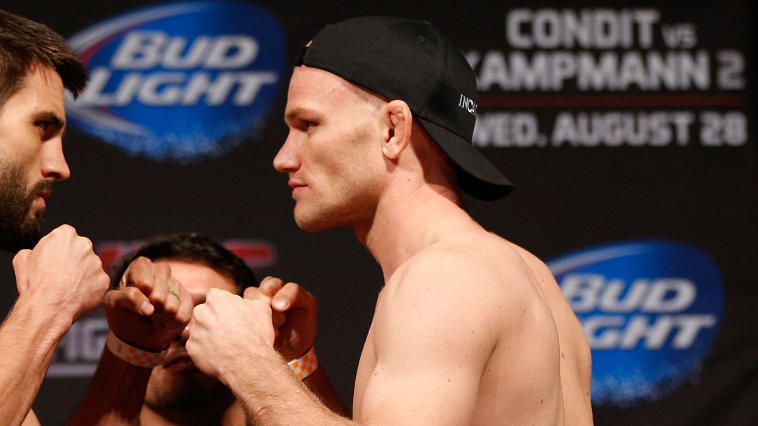 Carlos Condit et Martin Kampmann